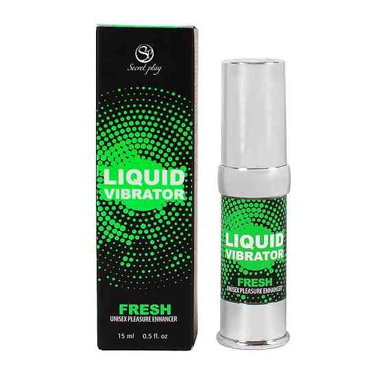 Рідкий вібратор - Secret Play Liquid Vibrator Fresh, 15 мл Sex Aura Київ