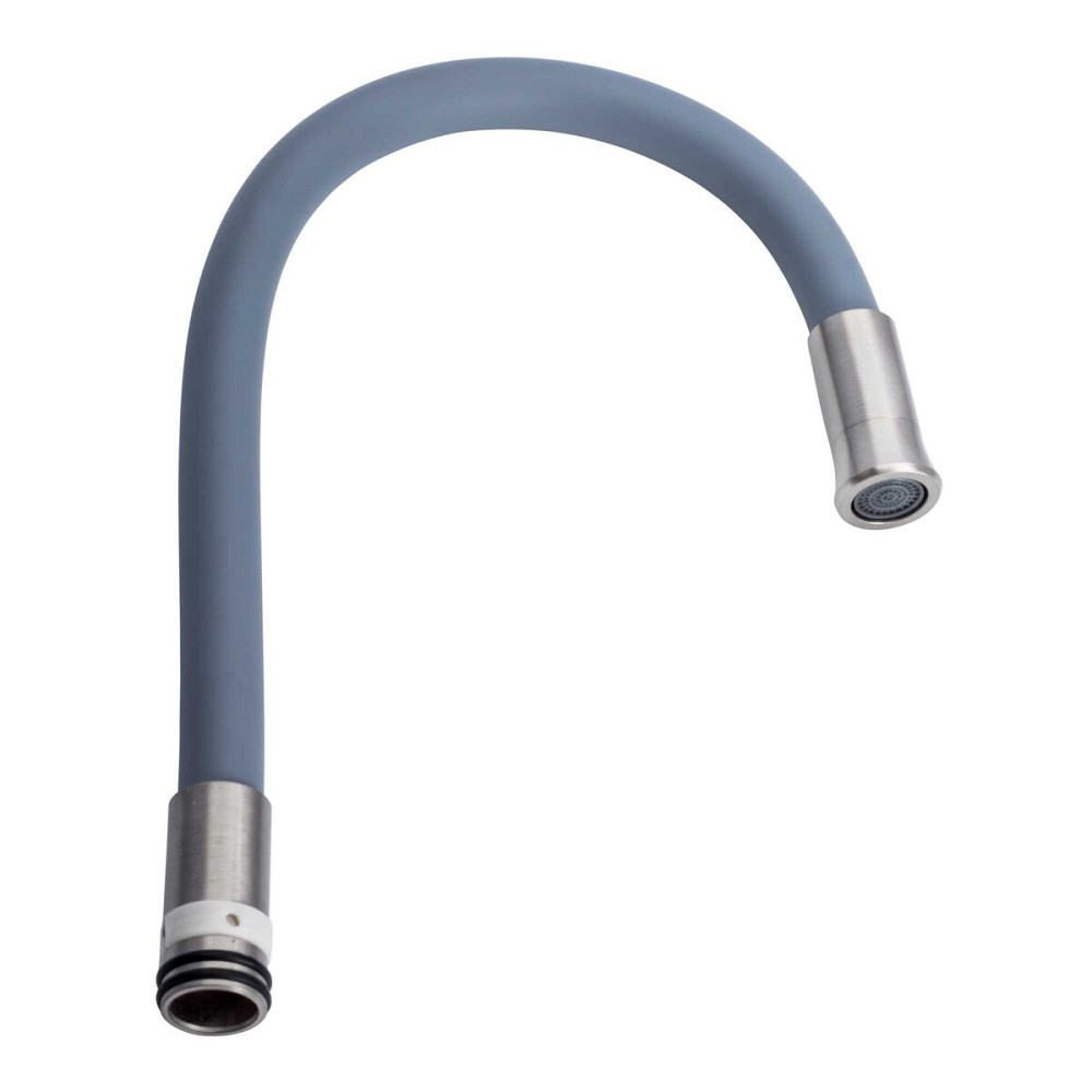 Гнучкий вилив до змішувачу КТ 92 сірий VALESO Коломия - фото 1