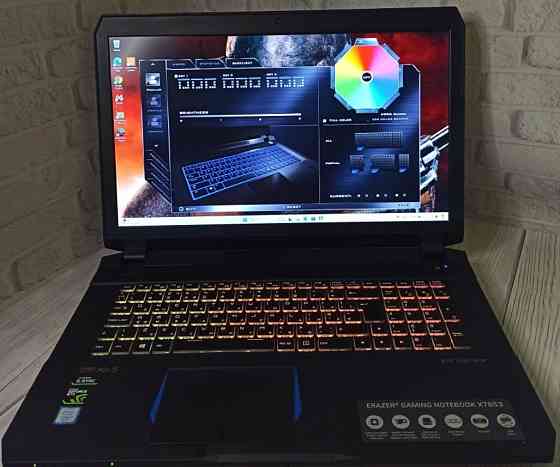 Ноутбук ігровий: Medion ERAZER Gaming 17.3 GTX1070, 8Gb. 17, 16Gb. 256+1TB. Київ