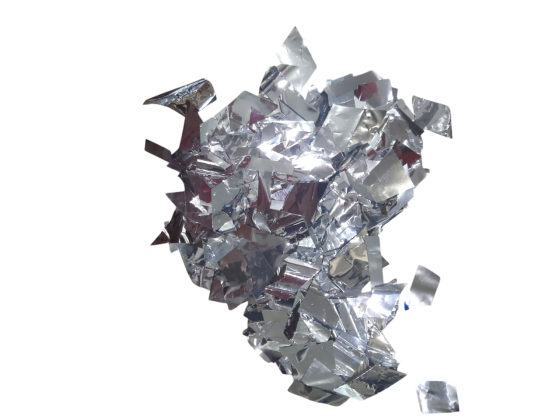 Конфетти из фольги 10 г серебристый Киев