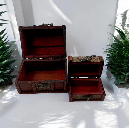 Сундучки шкатулки дерево набор 2 шт Киев - изображение 2