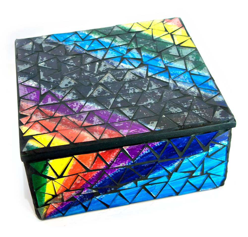 Необычная шкатулка для украшений Мозаика Киев - изображение 2