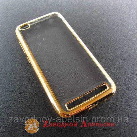 Xiaomi Redmi 5A GO чехол Electroplating gold Одесса - изображение 1