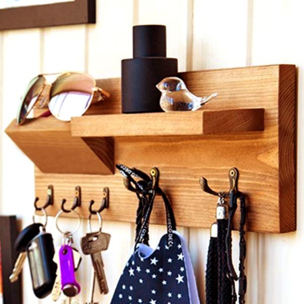 Ключница деревянная 