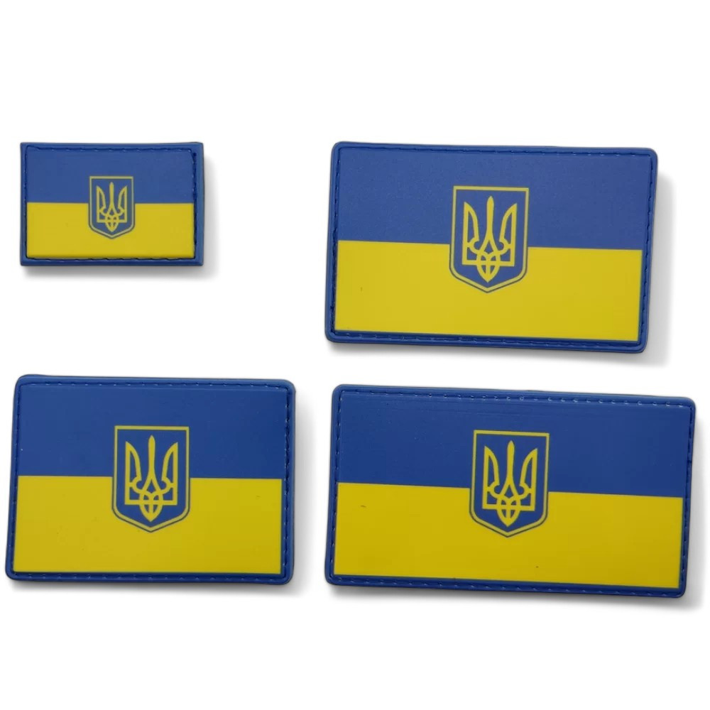 Патч / шеврон прапор України Запоріжжя - фото 2