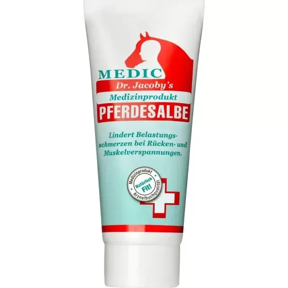 Оригінальна Кінська мазь Dr. Jacoby, 200 ml (Німеччина) Dr. Jacoby Original Pferdesalbe Medic, 200 ml Київ - фото 1