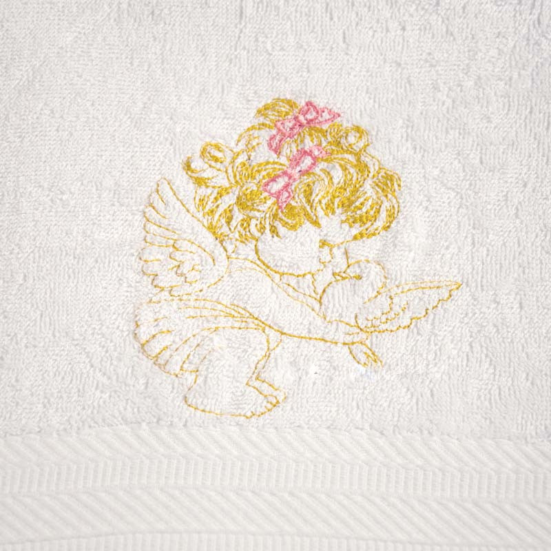 Рушник  для хрещення крижма 100×150 білий Київ - фото 5