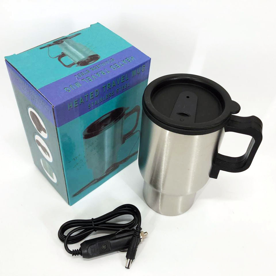 Автомобільний термокухоль з підігрівом CUP 2240 від прикурювача 12V FH-38 Львів - фото 3