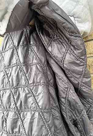 Тканина замш-опт/ плащівка стьобана сіра, від 3 м Київ