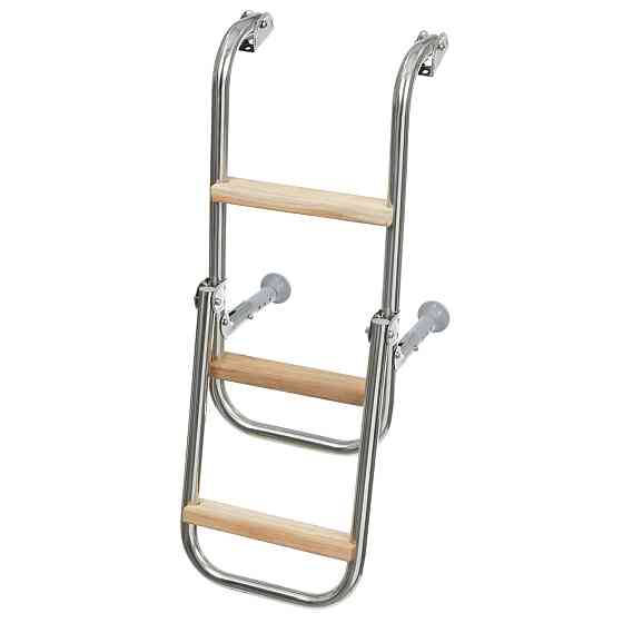 Лестница 250х800мм, 3 ступени, 1041 с деревянными ступенями Киев