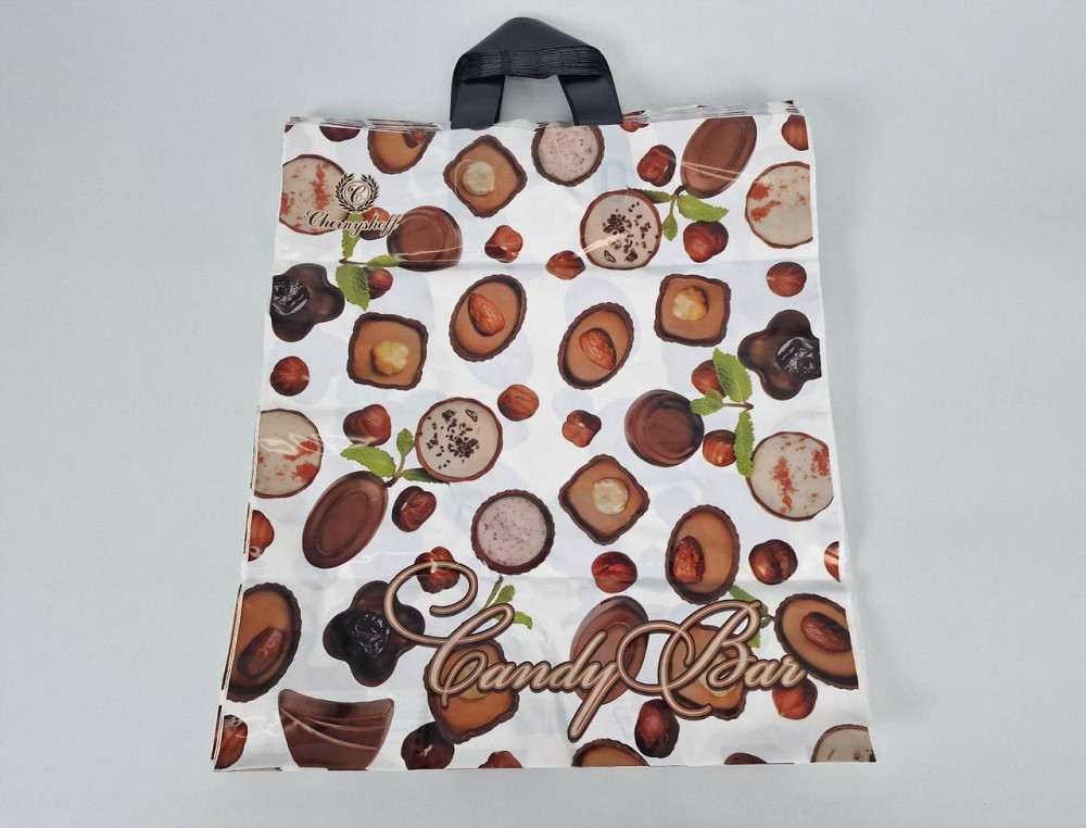 Пакет із петльовою ручкою 40*45 (65 мкм)" Цукерки Ренпако (25 шт.) Харків - фото 1