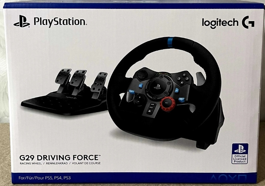 Комплект ( Руль, Педали) Logitech C29 Driving Force Racing Wheel Киев - изображение 1