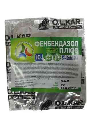 Фенбендазол плюс порошок 10 г O.L.KAR Винница
