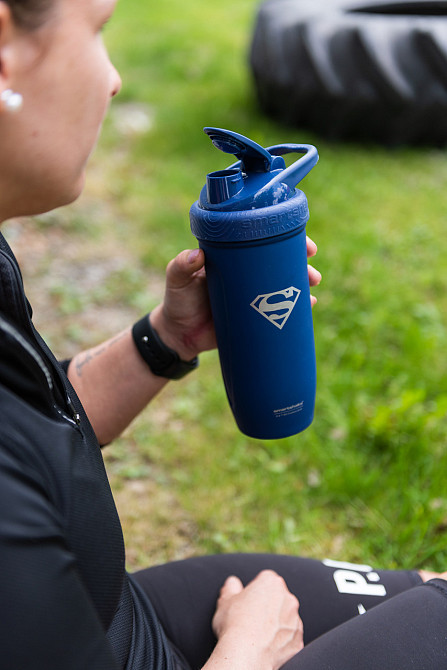 Шейкер спортивний SmartShake Reforce 900ml DC Superman Каменское - изображение 8