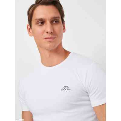 Футболка Kappa T-shirt Mezza Manica Girocollo K1304 Bianco білий XXL (8052394813690) Винница