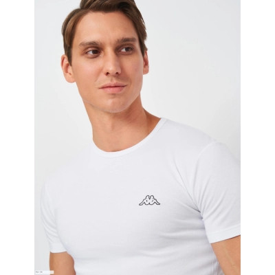 Футболка Kappa T-shirt Mezza Manica Girocollo K1304 Bianco білий XXL (8052394813690) Винница - изображение 4