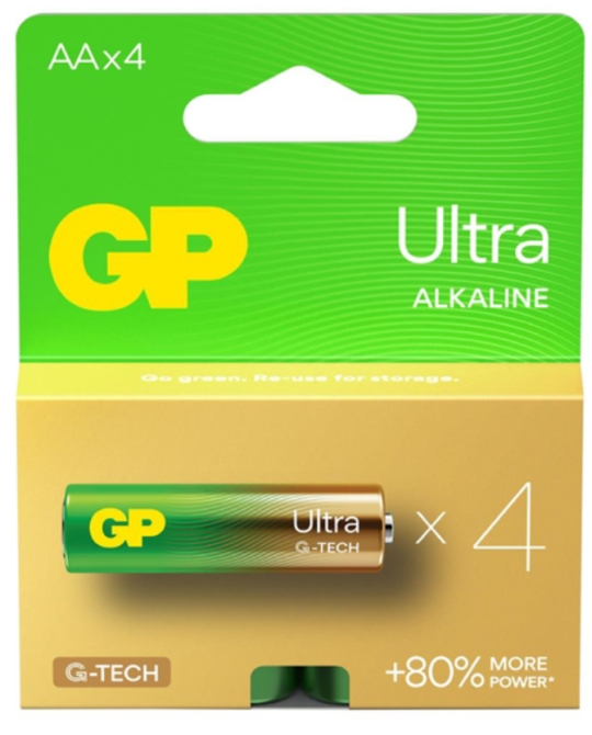 Акумулятор GP Ultra LR6, AA, Алюмінієвий Дніпро - фото 1