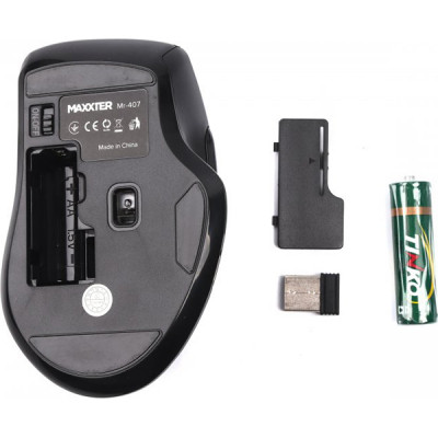 Мишка Maxxter Mr-407 Wireless Black (Mr-407) Вінниця - фото 4