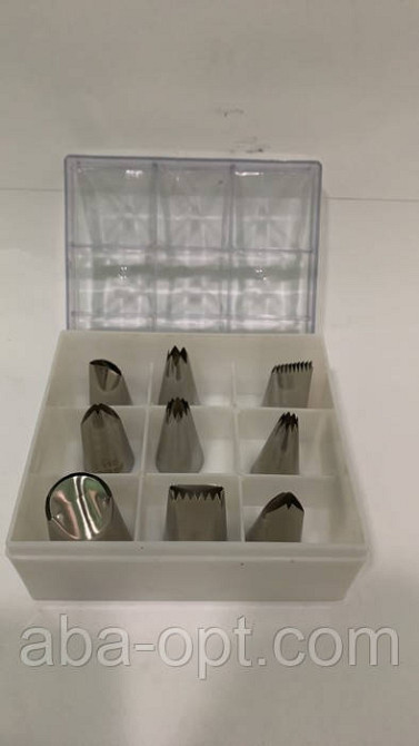 Набір кондитерських насадок 9 шт ( шт ) Одеса - фото 1