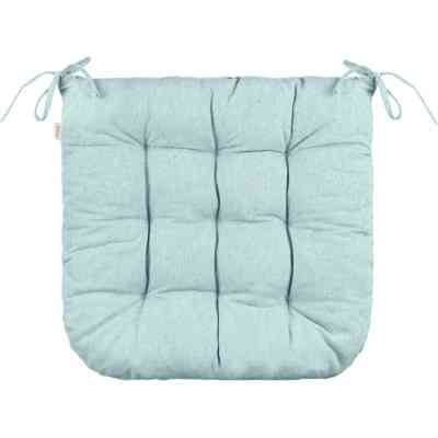 Подушка на стул Ardesto Oliver, 40х40 см, 100% хлопок, нап-ч: 50% холоф, 50% пп, бирюза (ART02OT) Винница