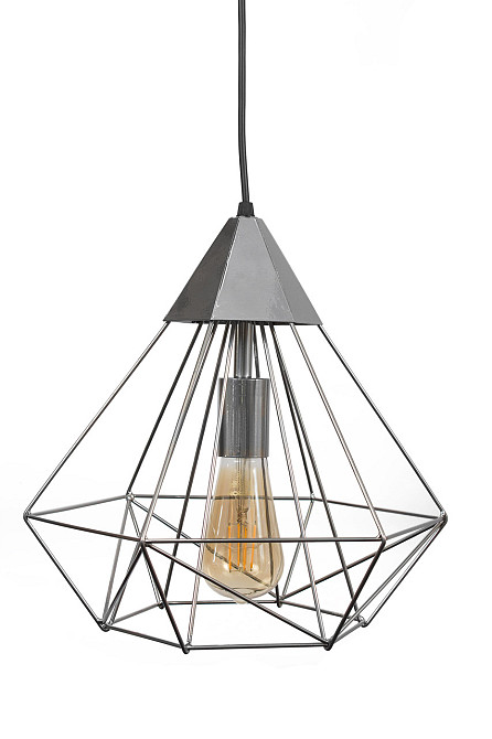 Люстра с подвесными плафонами лофт Е27 Crystal NL 0538 CR хром Киев - изображение 2