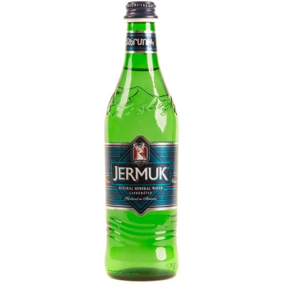 Минеральная вода ДЖЕРМУК Лечебно-столовая сильногазированная 500 мл с/б (4850013000162) Винница - изображение 1