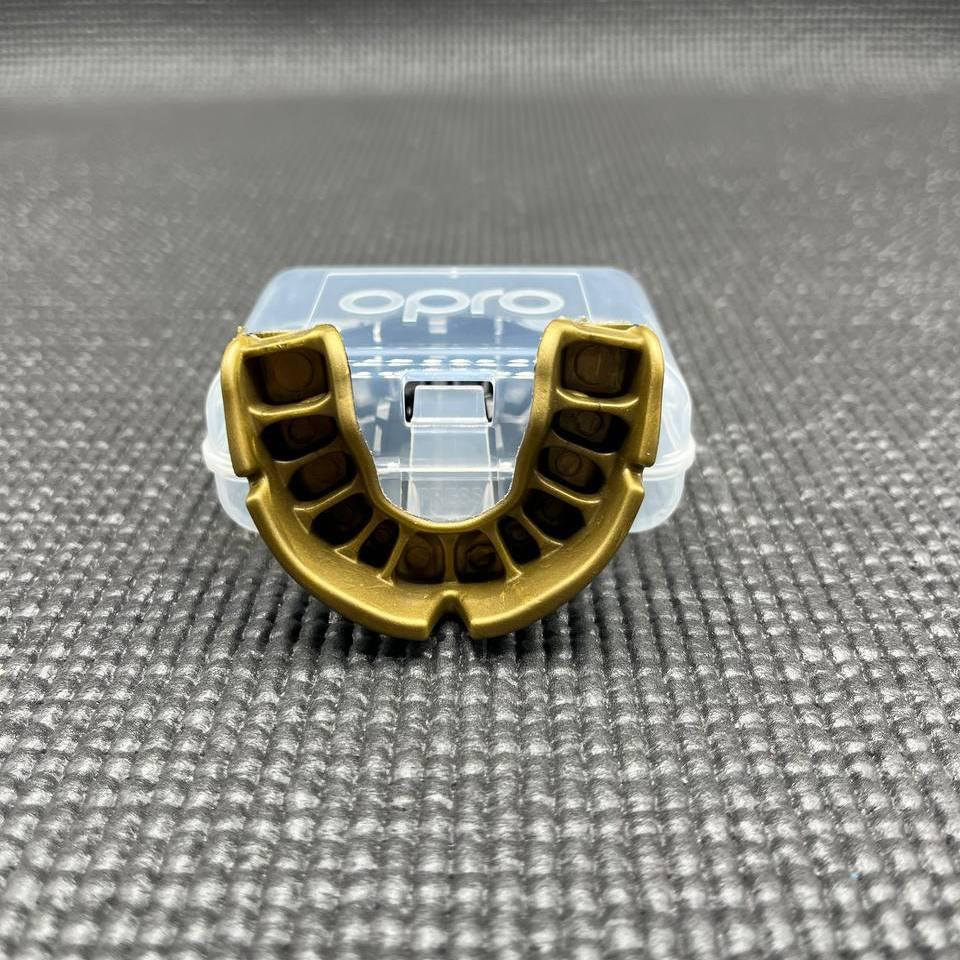 Капа OPRO Gold доросла (вік 11+)  Grillz Black/Gold (art.102504012) Кам'янське - фото 9