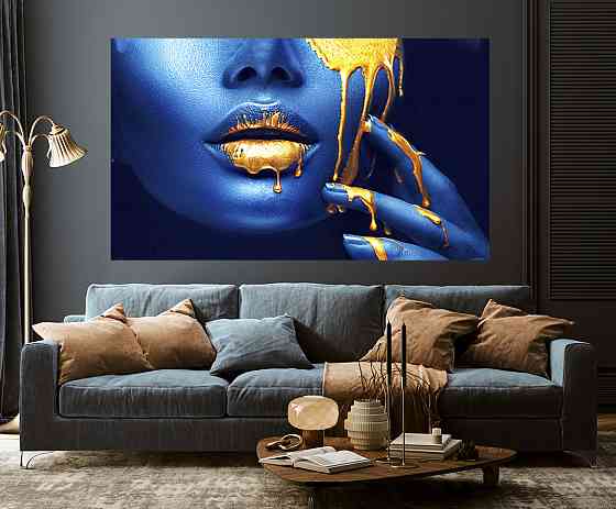 Картина холст в гостиную / спальню  Дівчина    MLP_152 80х160см Киев