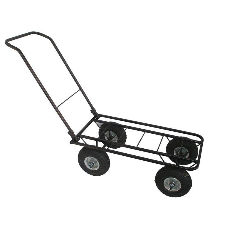 Четырехколесная грузовая тележка ЧТ-260-П на пневматических колесах для состава, производства и доставки. Харьков - изображение 2