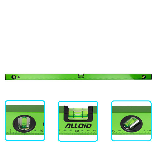 Alloid. Рівень будівельний 120см, 3 капсули Одеса - фото 1