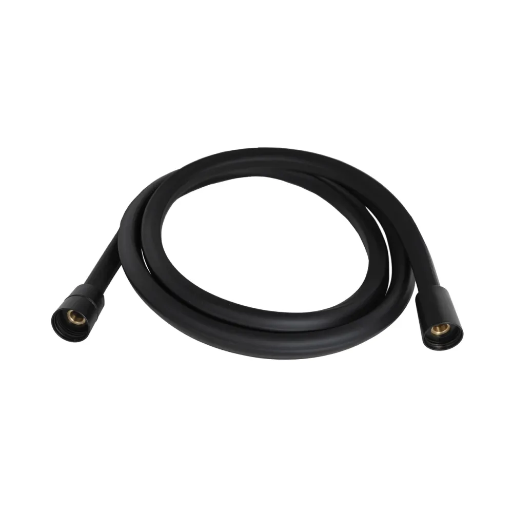 Шланг для ручного душа Qtap Hadice 1600 мм прямоугольный QTHADPVCSQ160B Black Matt Киев - изображение 5
