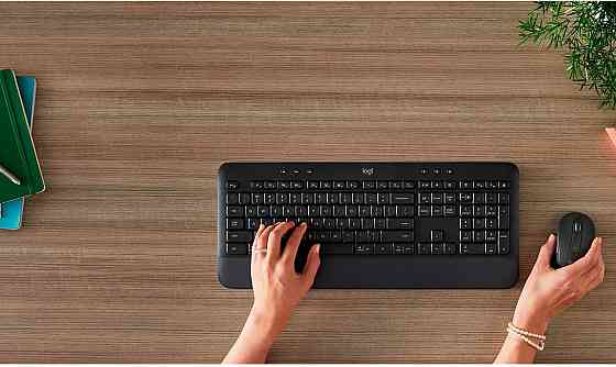 Комплект (клавіатура, миша) бездротовий Logitech MK650 Combo for Business Graphite (920-011004) Чорний Харьков