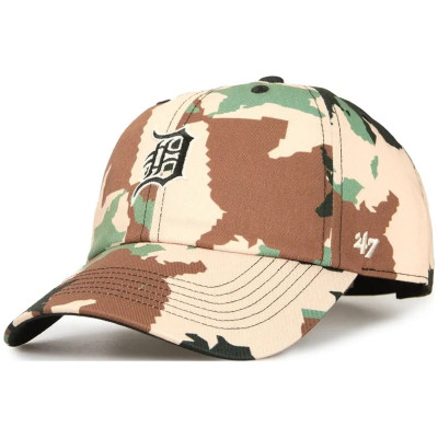 Кепка 47 Brand Detroit Tigers Digital Star DGTCU09PTS-BW Коричнева з бежевим та зеленим (198304146330) Винница - изображение 1