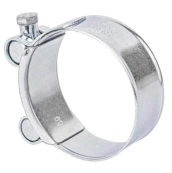 Хомут силовий оцинкований 22 мм Ø56-59мм (КРАТНО 5 шт.) SIGMA (2509181) Київ - фото 4