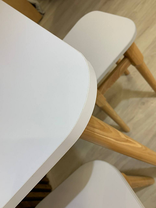 Обідній стіл LION Маямі-2 дерев'яні ніжки Антрацит (LION-041186) ТОП Львів - фото 15