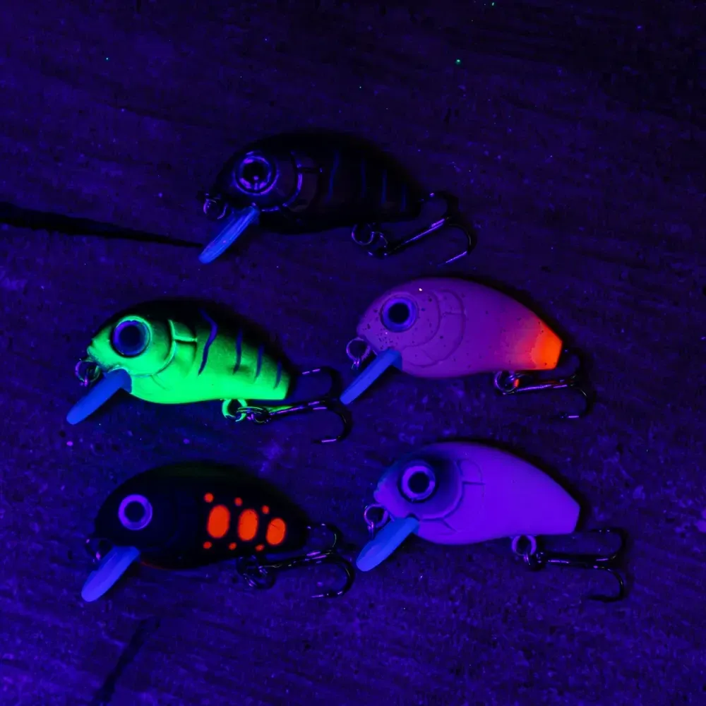 Воблеры кренки набор 5шт размер 2.8см вес 2г в коробке рыболовные приманки Киев - изображение 3