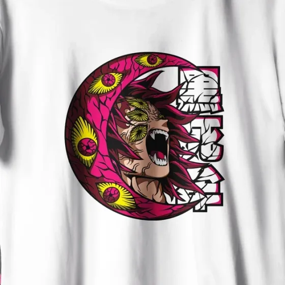 Футболка для подростка мальчика с принтом Клинок, рассекающий демонов Кокушибо Moon WE Размер 160 Anime10462 Днепр