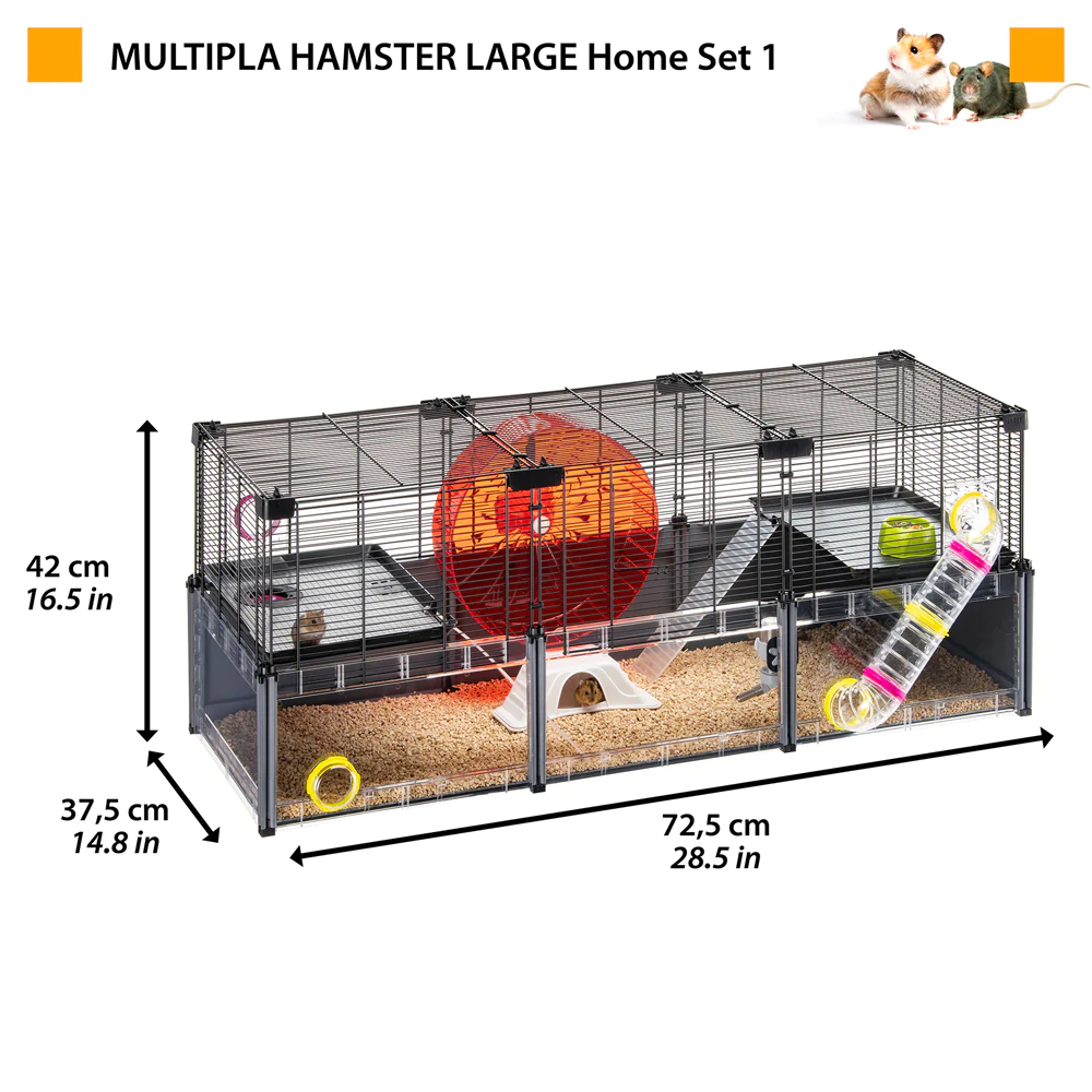 Клетка для хомяков и мышей с аксессуарами Ferplast Multipla Hamster Large (Ферпласт Мультипла Хамстер) Запорожье - изображение 2