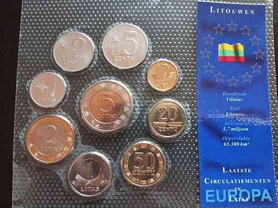 Мінт сет Литовської Республіки Полтава