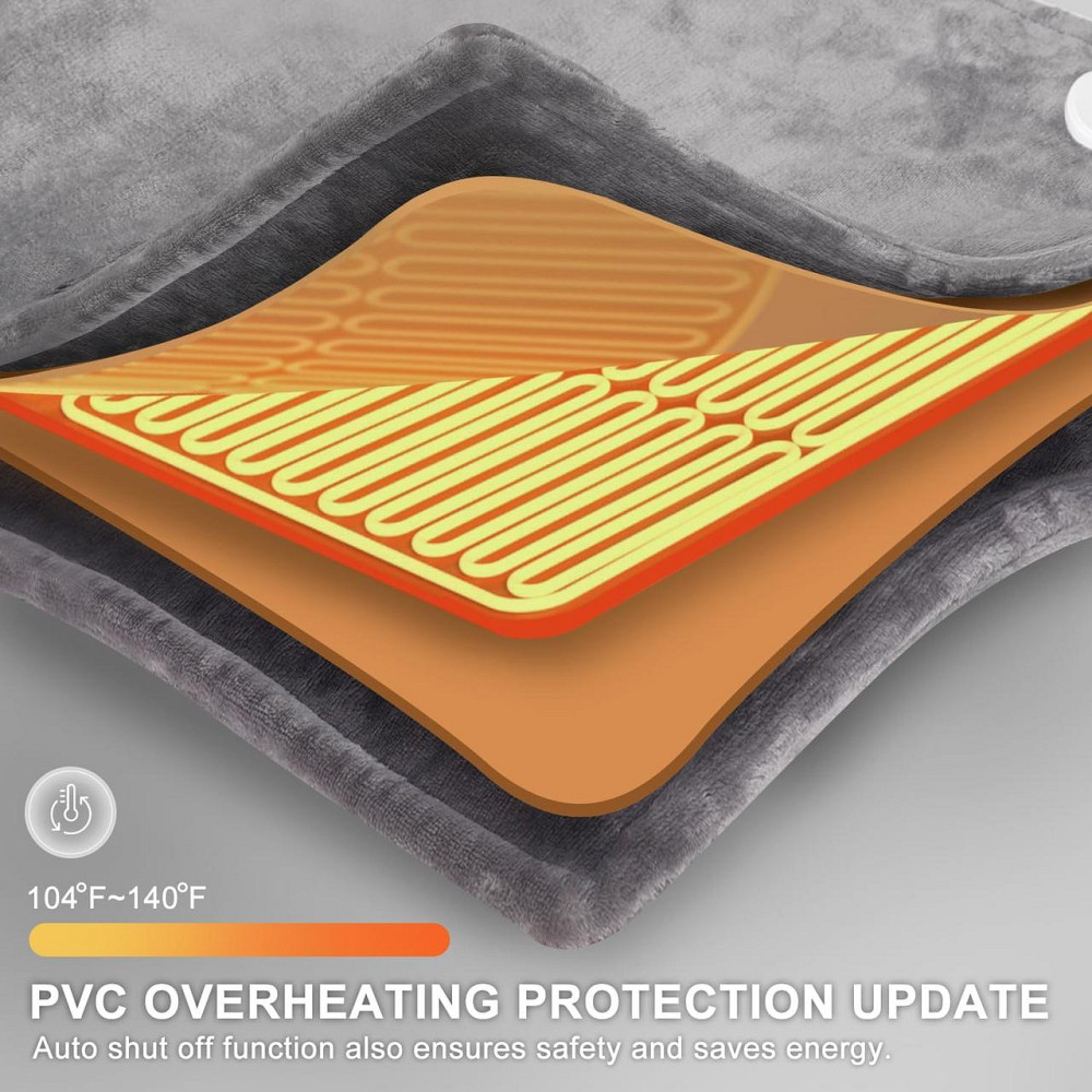 Электрогрелка NALONE для шеи плеч и спины, большая 25