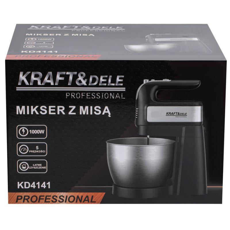 Ручний міксер Kraft&Dele KD4141  потужністю 1000 Вт із чашею 4,5 л Черкаси - фото 6