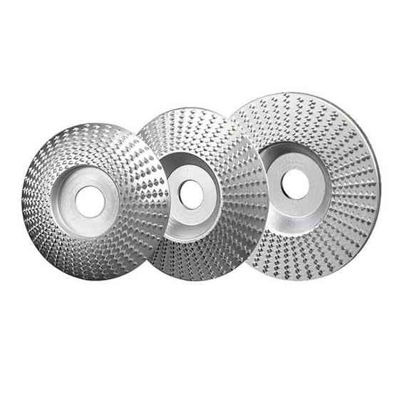 Шліфувальний обдирочний альфа диск 100x22мм Конус для УШМ карбід вольфраму дерево метал Київ