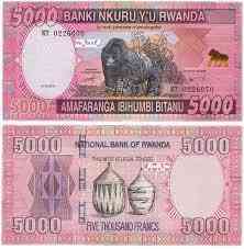 Руанда / Rwanda 5000 Francs 2014 Pick 41 UNC Полтава