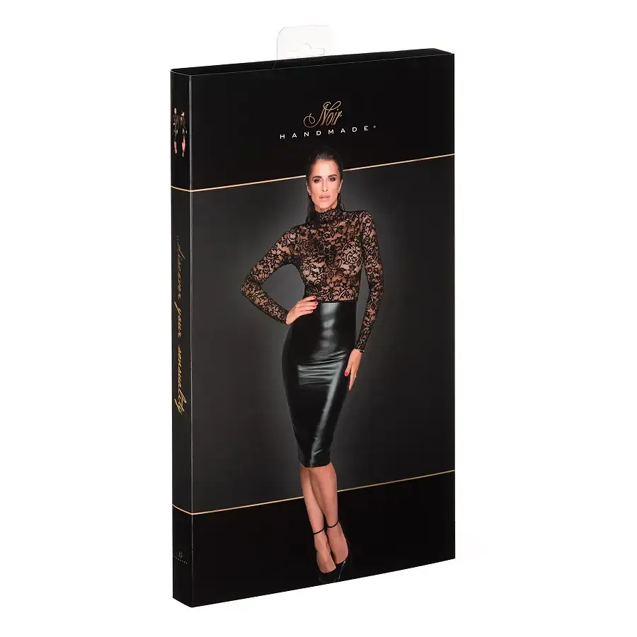 Сукня Noir Handmade F228 Midi dress with soft lace top - L Львів - фото 5