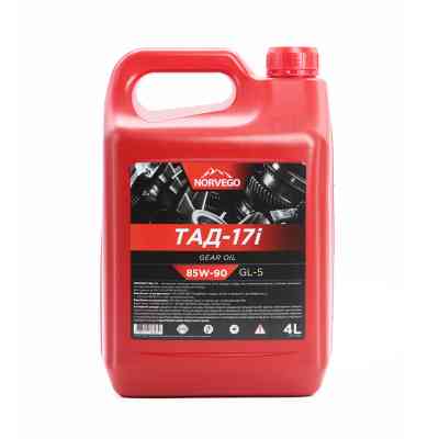 Трансмісійна олива NORVEGO ТАД-17і 4л Вінниця