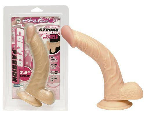 Фаллоимитатор - Curved Passion, 19 см Sex Aura Киев - изображение 1