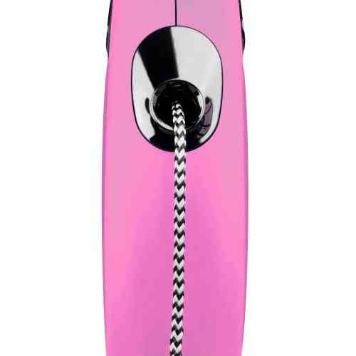 Поводок-рулетка Flexi для собак New Classic трос розовая размер S 5 м/12 кг Киев