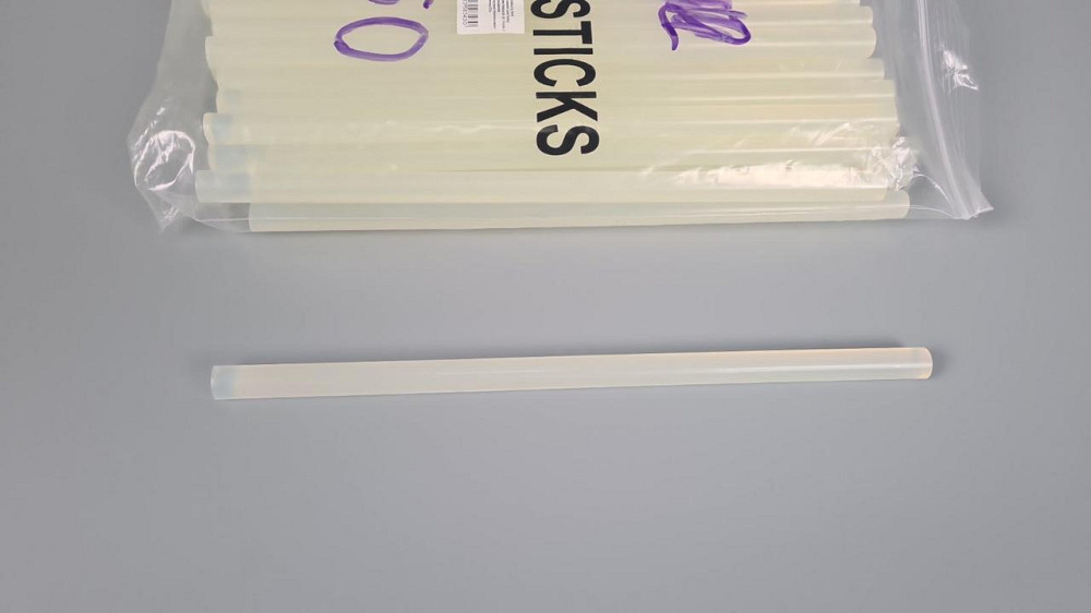 Клей стержень для пистолета тонкий 8мм 25см прозрачный (1 шт) Харьков - изображение 1