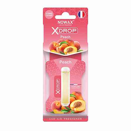 Ароматизатор целюлозний з капсулою Nowax серія X Drop - Peach Київ