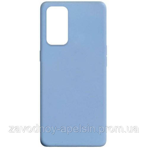 Oppo Reno 5 чохол силіконовий soft touch bluesky Одеса - фото 1